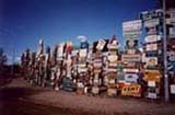 Wall of the signs
