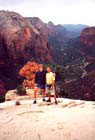 Luboš a Vlasta na Angels Landing