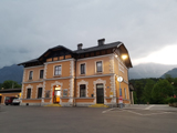 Nádraží v Bad Goisern am Hallstättersee