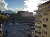 Chambéry - výhled z hotelu