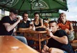 První pivko, Jirka, Vlasta, Alenka, Honza a Klára, Užhorod